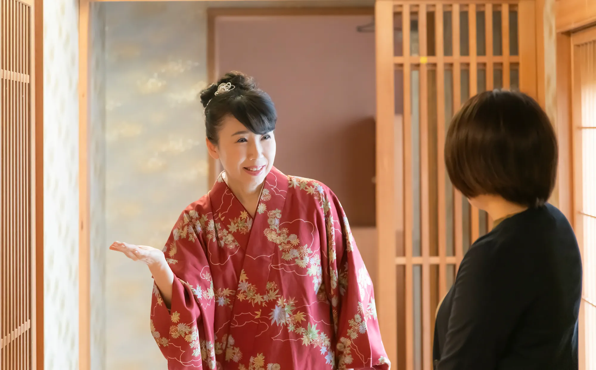 「嬉しい出会いにしたい」そんな想いでいつも元気にお出迎え